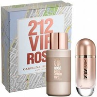 CAROLINA HERRERA  212 VIP ROSE   set EDP  50+ B/L 100мл